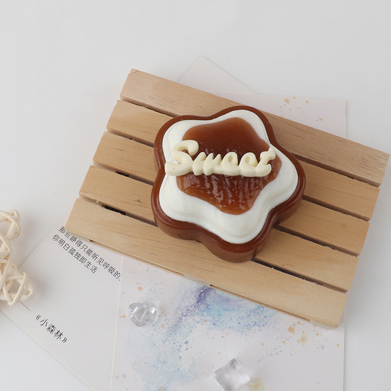 Chocolate Star Squishy Fidget Toy